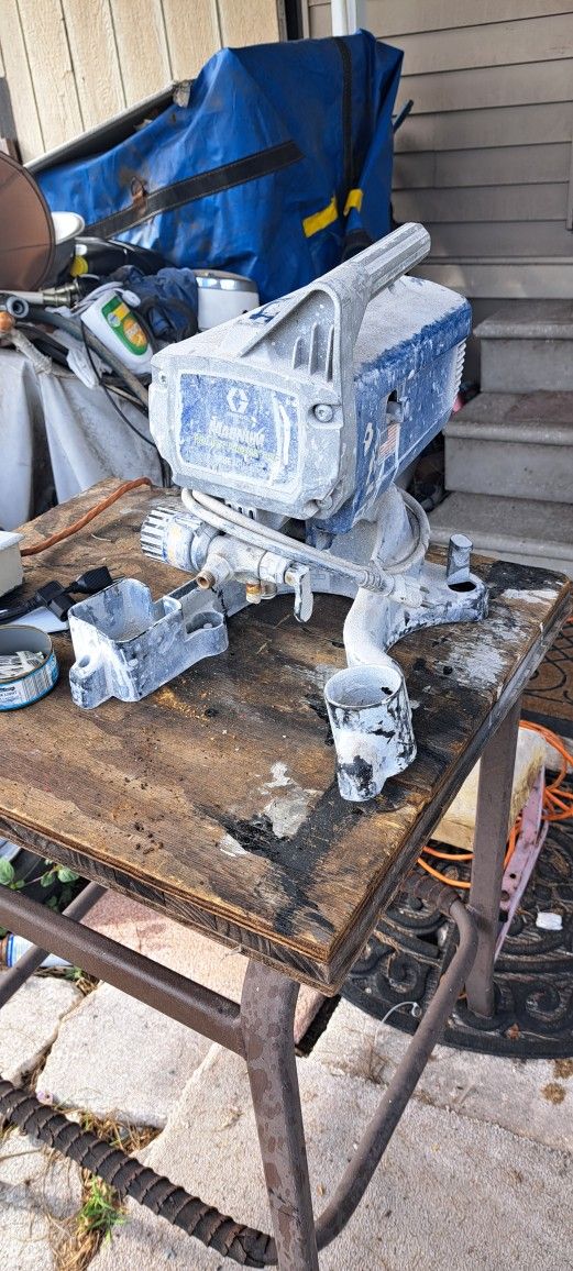 Painting pump.