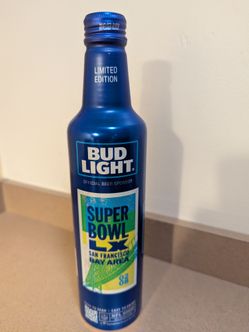 Bud Light Super Bowl LX Limited Edition Aluminum Bottle