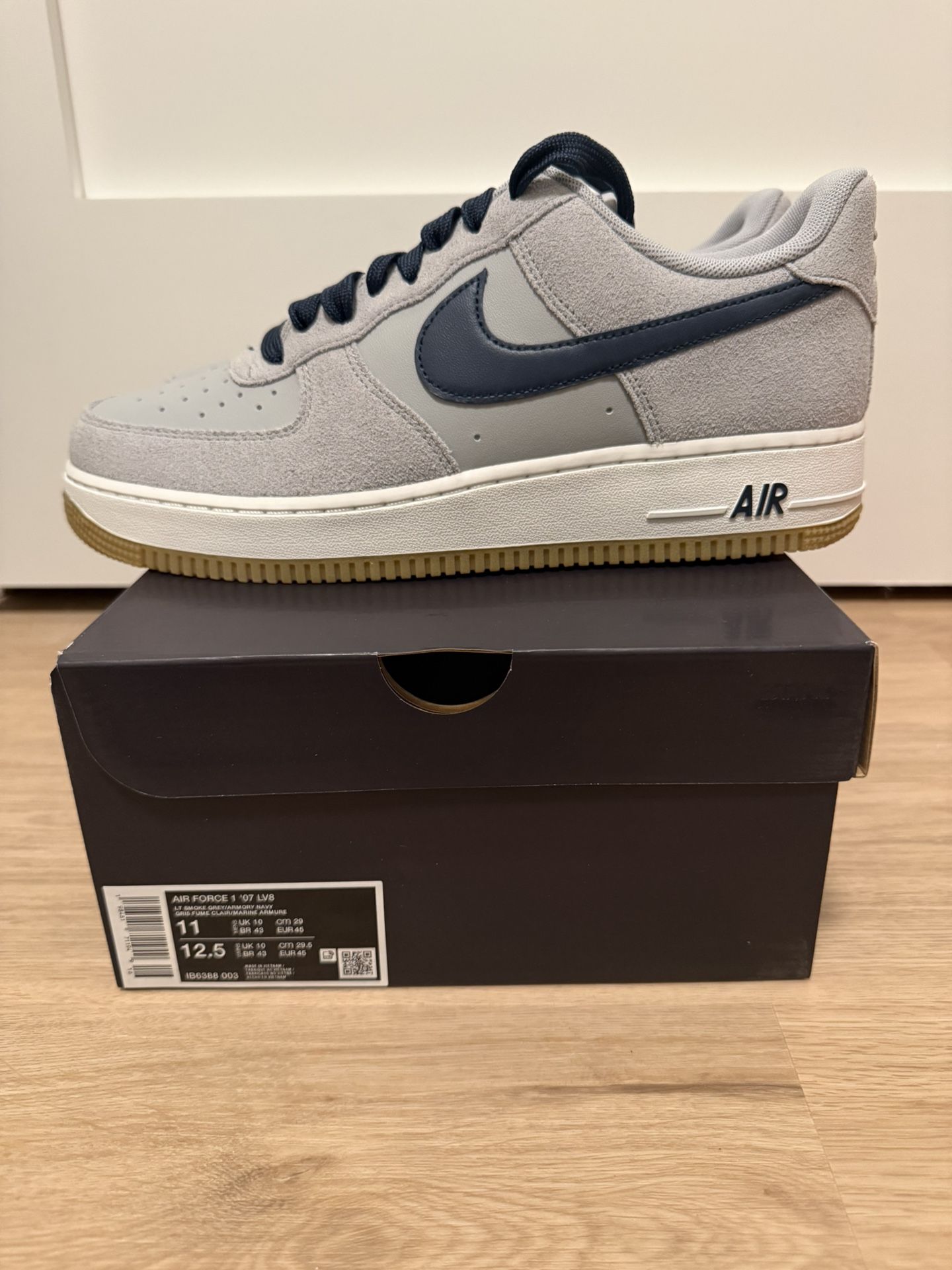 Nike Air Force 1 Low “Light Smoke Grey” Men’s Size 11 IB6388-003