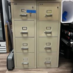 Fire proof file cabinet
