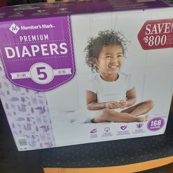 Diapers size 5