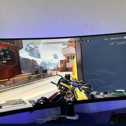 Dell 34in curved Gaming Monitor 