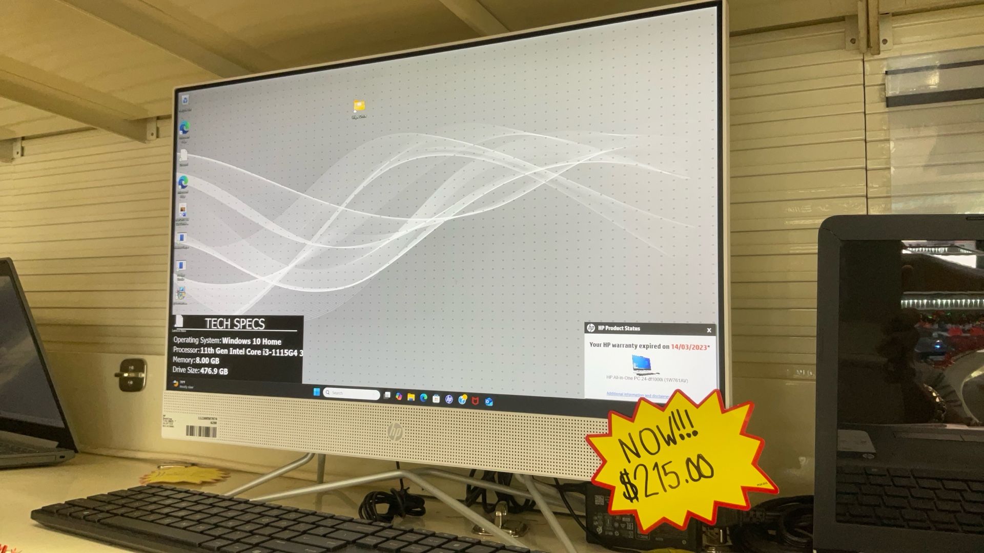 HP ALL IN ONE. 11TH GEN I3