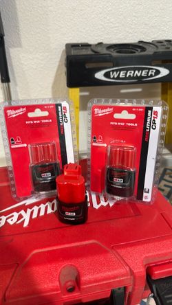Milwaukee batteries M12 1.5