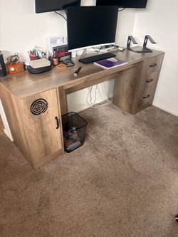 L shaped desk