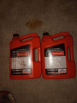 Motorcraft SAE 10W-30 Diesel Motor Oil – 2 Jugs