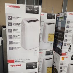 New Toshiba 6000btu Portable AC