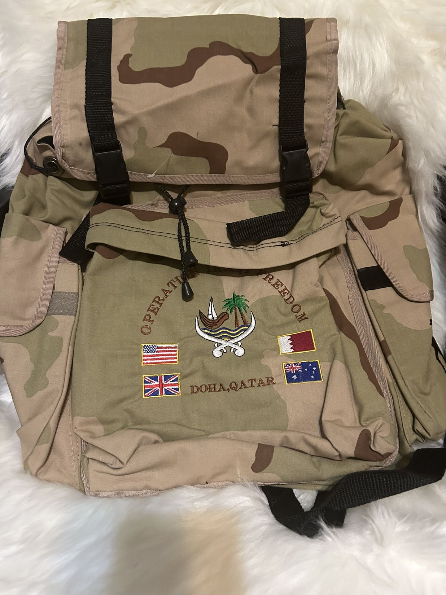 US ARMY issued Operation Iraqi Freedom Backpack