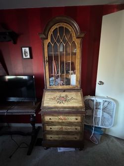 Vintage secretary desk