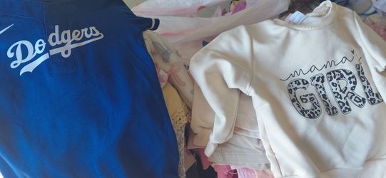Bundles of girl clothes