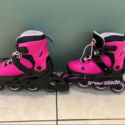Rollerblade microblade adjustable skates size 2-5