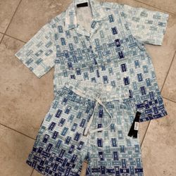 Amiri Set   Silk Fabric New Season Any Colors 