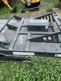 Skid Steer Brush Cutter