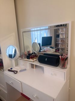 Makeup vanity desk .