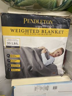 Pendleton weighted blanket 20 lbs