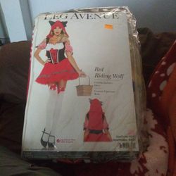Red Riding Wolf Costume