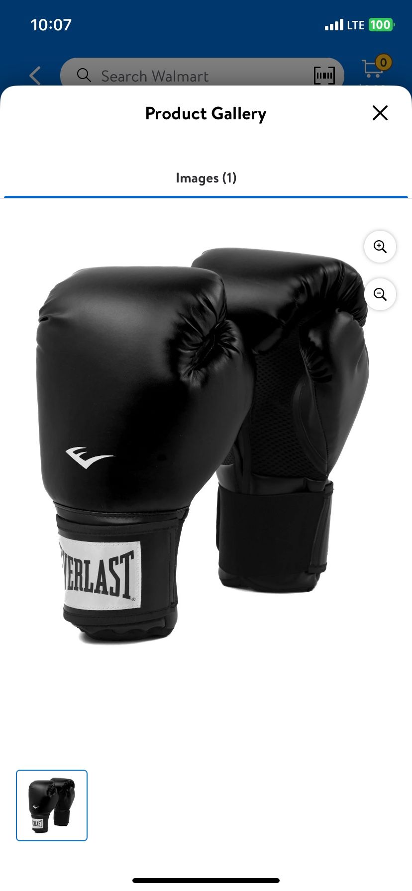 Everlast Curved Anatomical Grip Synthetic Leather Training Boxing Gloves for sparring, Black, 16 oz