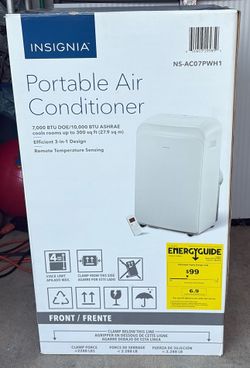 Insignia NS-AC07PWH1300 Portable Air Conditioner