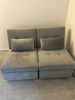 Raymour & Flanagan  Ryker Chairs with Pull out bed