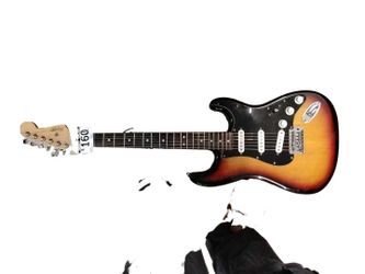 Squier Stratocaster Brown Electric Classic Guitar