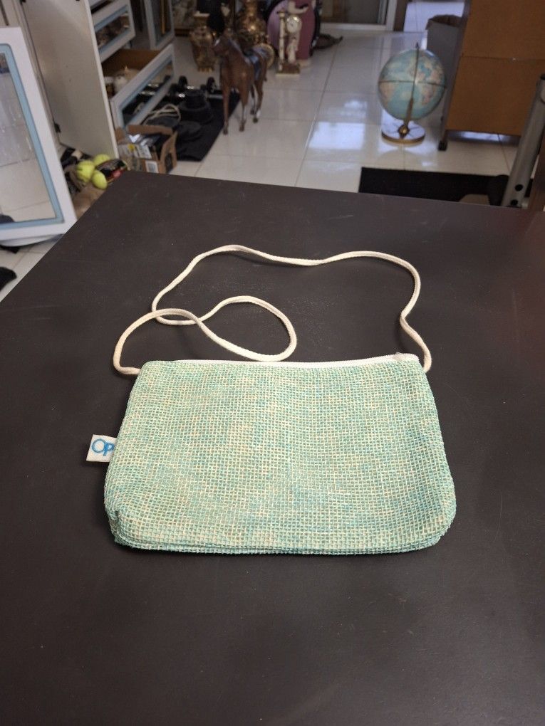 "NEW " Ocean Pacific Crossbody Tote Bag In Seafoam Green