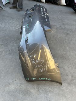 2017 Porsche 911 Rear Bumper 
