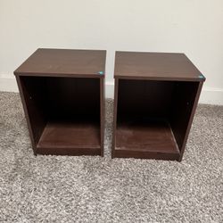  Night Stands (needs Shelves) 