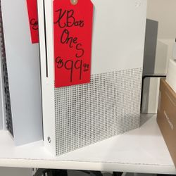 Xbox one S with cord and controller