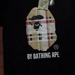 bape x burberry shirt