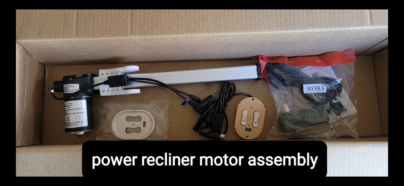 Power Recliner Motor Assembly