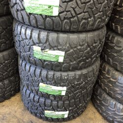 SET OF FOUR NEW TIRES33*12.50 R20 LT