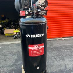 60 Gal. 3.7 HP 1-Phase 175 PSI Oil Lubed Belt Drive Stationary Electric Air Compressor