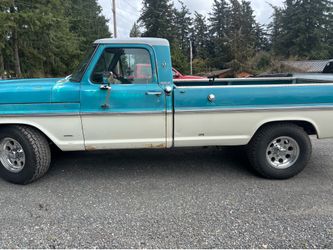 1969 Ford F 250 Camper Special