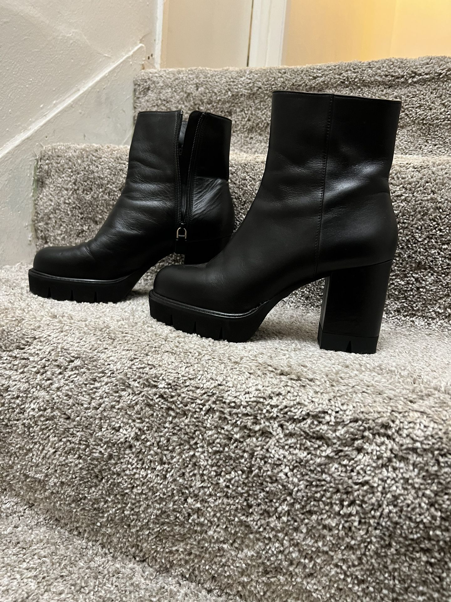 Size 6 Black Booties