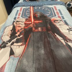Reversible Star Wars Comforter, Sheets & Mattress Pad