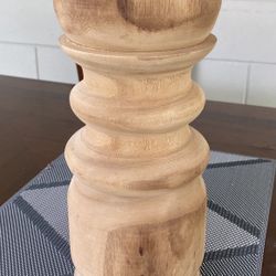 Wooden Candle Holder House Decor 