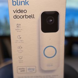 Blink Security Video Doorbell Camera- NEW