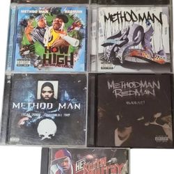 Method Man 7 CD Lot Blackout! Tical How High Judgment Day Redman Keith Murray 