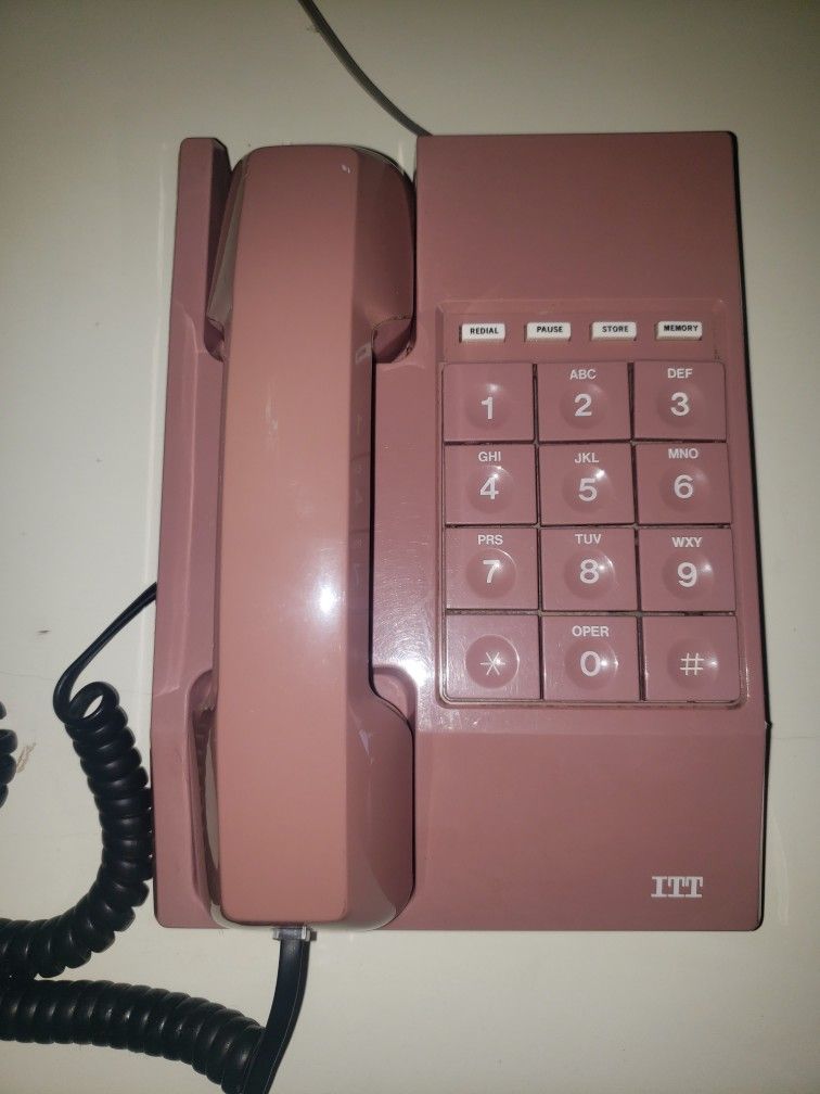 Vintage ITT Landline Desk Phone