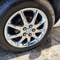 17-in Custom Buick Rims Brand New Tires 500