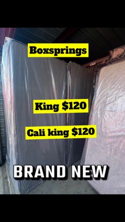 King / California king boxspring