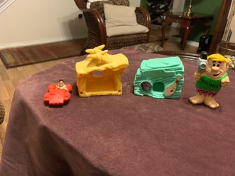 Vintage Flintstone items—look at all pics (7 items)