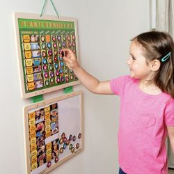 Melissa And Doug Deluxe Magnetize  Responsibility Chart With Magnets