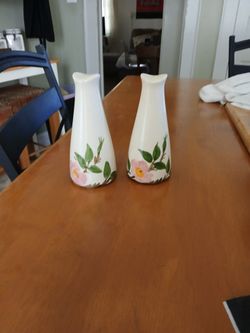 Franciscan Desert Rose Oversized Salt & Pepper Shakers