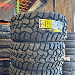 33x12.50R20LT Set Of 4 Atlander R/T New Tires