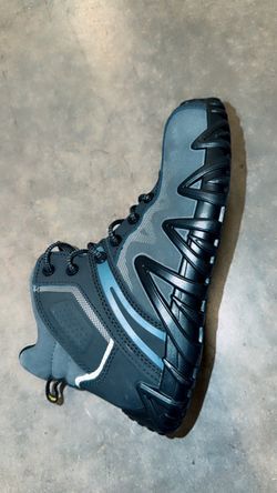 TERRA Venom Mid Composite Toe Safety Men's Size 8 Black Grey Work Boots