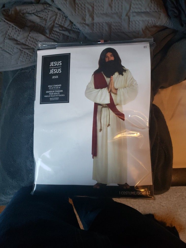 Jesus Halloween Costume Robes And Beard