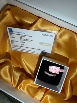 14K Gold Lab Diamond Band Ring