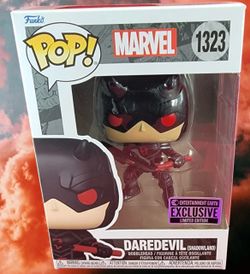 Funko POP! Marvel's Daredevil (Shadowland) Entertainment Earth Exc # 1323