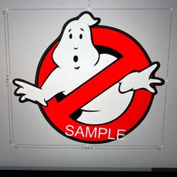 Ghostbusters Sticker - Halloween - Windshield- Computer - Flask - water bottle